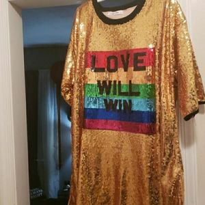 Glitter New Years Dress